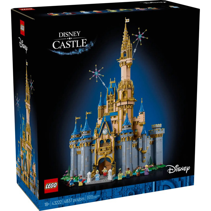 9500【台中翔智積木】LEGO 樂高 Disney 43222 迪士尼城堡 白雪公主 佛羅里安王子 仙杜瑞拉