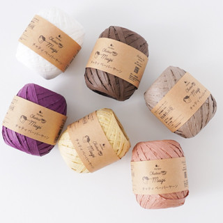 【Qmi選品】HARAWOOL Knitworm Chatea編織紙紗線 #手作 #紙繩