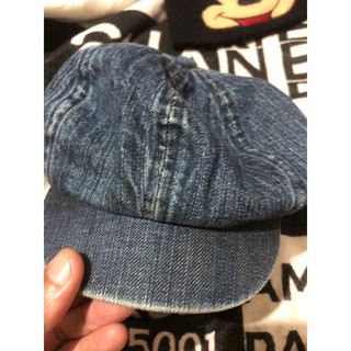 二手 古著 Gap baby kid 牛仔 兒童 小童 報童帽 老帽 造型帽 cap 帽 帽子 2-3 y