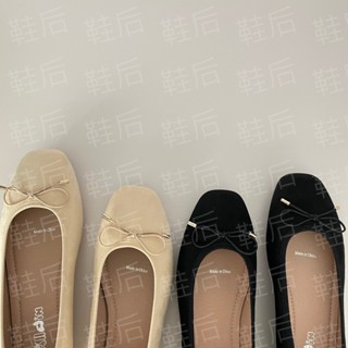 Shoes Queen | 現貨+預購 / 超舒適! 法式絨布小方頭鞋 8036 ❤️#娃娃鞋 #通勤必備