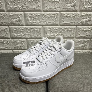 Nike AIR FORCE 1 07 男鞋 休閒鞋 板鞋 經典 復古 百搭 AF1 焦糖底 白 DJ2739 100
