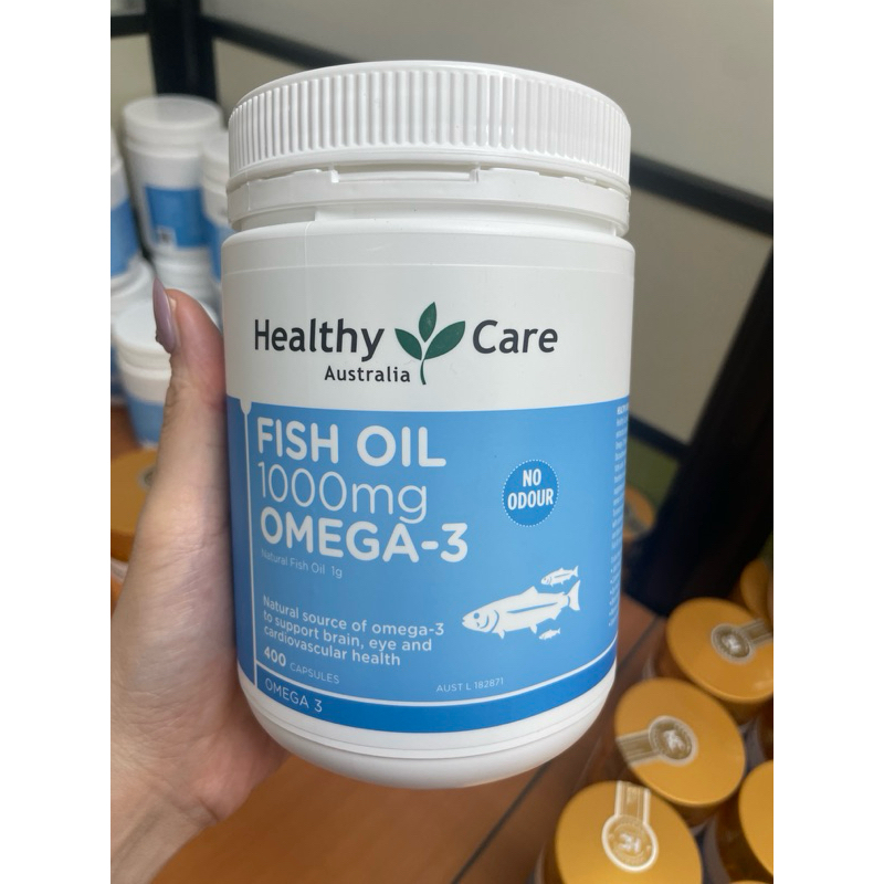 速發現貨-澳洲 Healthy Care 深海魚油 1000mg 400粒（效期2027.11）