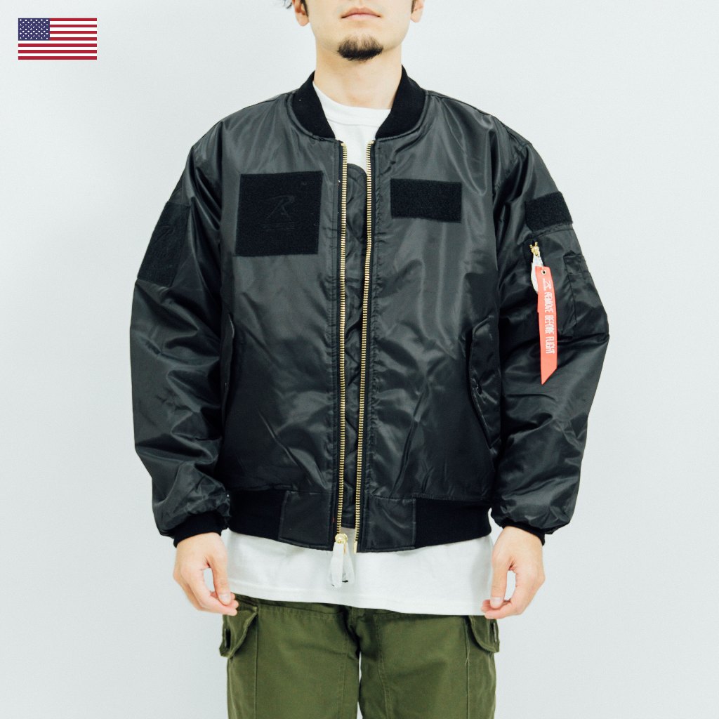 Rothco 刺繡布章款 MA-1 飛行夾克 美軍經典軍裝外套 MA1 空軍 短版 風衣
