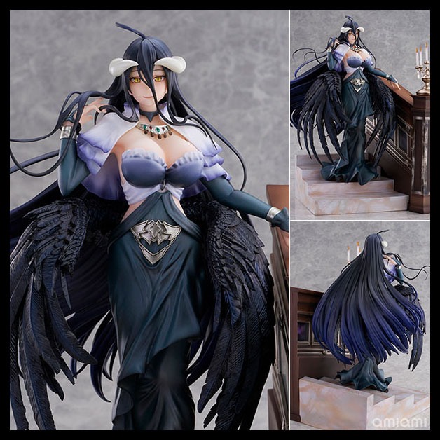 █Mine公仔█日版 eStream OVERLORD IV 不死者之王 雅兒貝德 漆黑禮裙 1/7 PVC SSF
