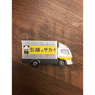 絕版 TOMICA 多美小汽車 NO.29 三菱 FUSO CANTER 熊貓搬家貨車 二手