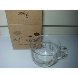 ＊＊Mister Donut 波堤獅 暢飲透明盛夏 甜甜圈杯 玻璃馬克杯＊＊