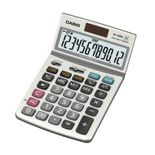 【環喬】CASIO 卡西歐 JW-120MS 12位數 雙電源可掀式商用計算機 文具用品 實用型計算機辦 公室文具