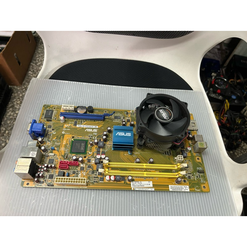 電腦雜貨店～華碩ASUS P5QL10L 10L/CP5140/DP_MB主機板 775腳位 二手良品 $1200