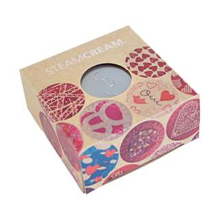【steamcream蒸汽乳霜】鏤空禮物盒 牛皮圓窗 75g專用