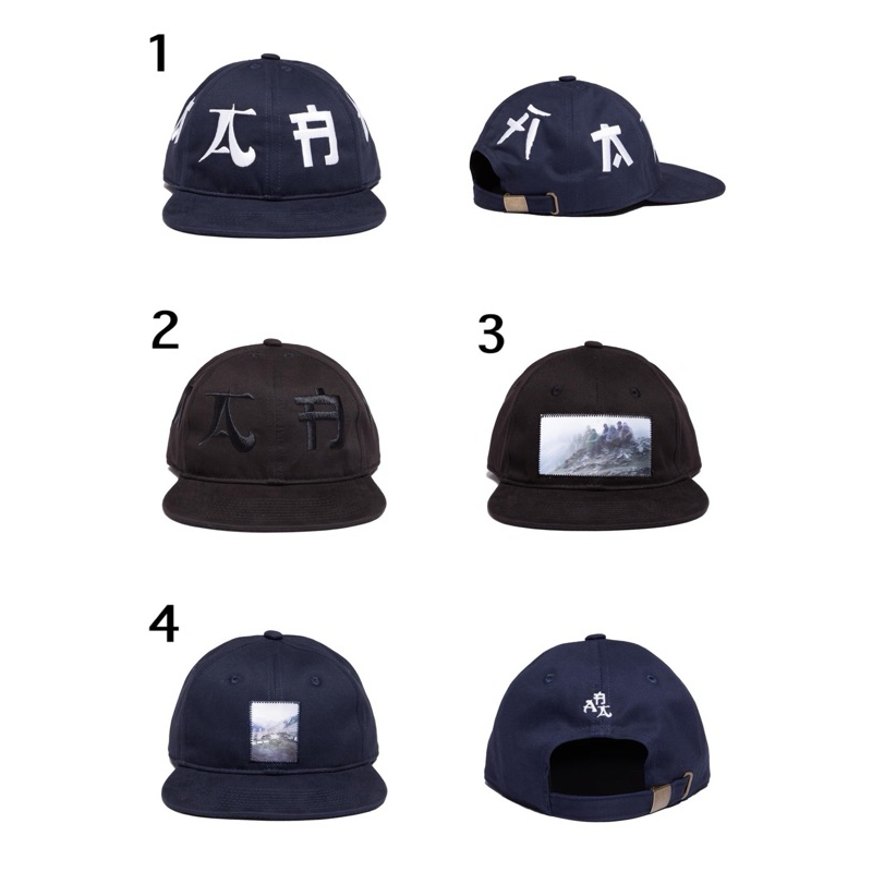 HYUKOH 落日飛車 AAA キャップ　ブラック HYUKOH x SUNSET ROLLERCOASTER AAA capsule collection ・SE