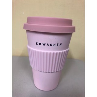 『走馬燈』私物轉售 最後1個 ERWACHEN 醒寤 輕巧 隨身杯 450ml 隨行杯 咖啡杯 上班族 有杯蓋 粉色