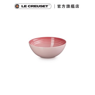 LE CREUSET 瓷器早餐穀片碗16cm (薔薇粉)