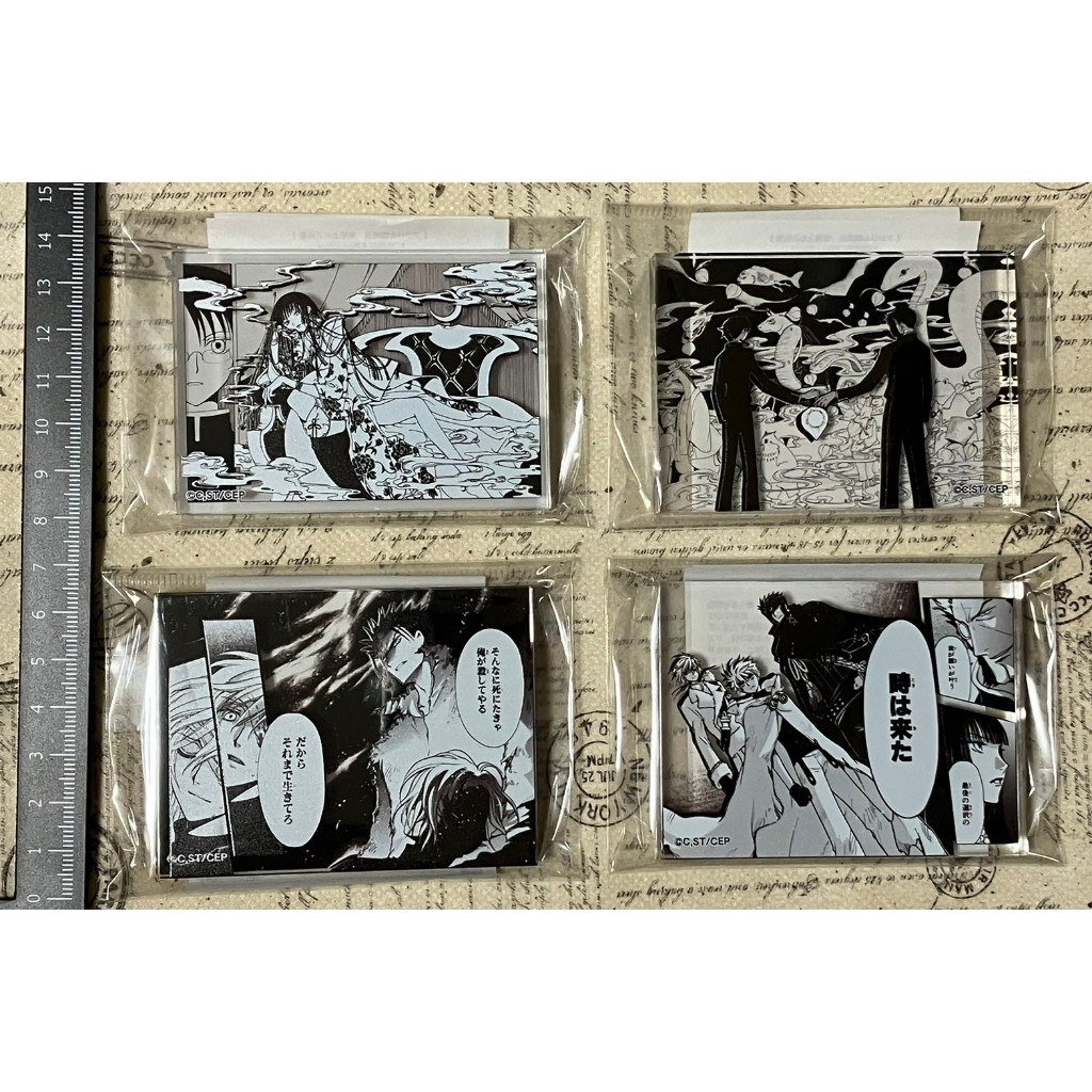 現貨/日版//CLAMP展//×××HOLiC  侑子 四月一日君尋 TSUBASA翼 小櫻 小狼 黑鋼 法伊 壓克力磚