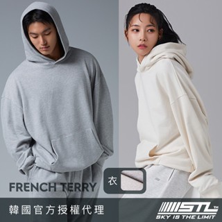 STL｜男女款｜韓國｜帽T｜FRENCH TERRY｜運動休閒 連帽 長袖 上衣｜毛圈布魚鱗內裡｜多色