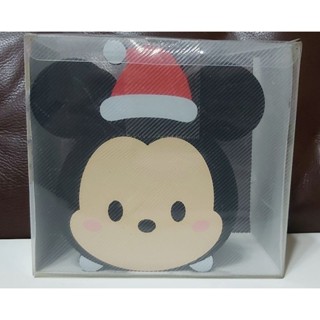 （全新正版現貨）迪士尼 TSUM TSUM 米奇 木製 聖誕造型 筆筒 置物盒_約15＊16CM …僅一盒…夜。