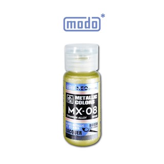 【modo摩多製造所】NEO 金屬色 MX-08 MX08 鈦合金/30ML/模型漆｜官方賣場