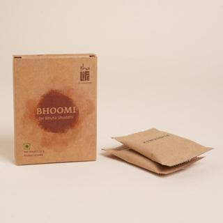 五大元素淨化（Bhuta Shuddhi）土元素（Bhoomi）補充包｜3個月份｜印度原裝進口