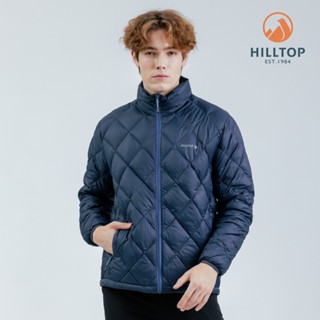 【HILLTOP山頂鳥】 羽絨短大衣 男款 深藍｜PF22XM17ECE2