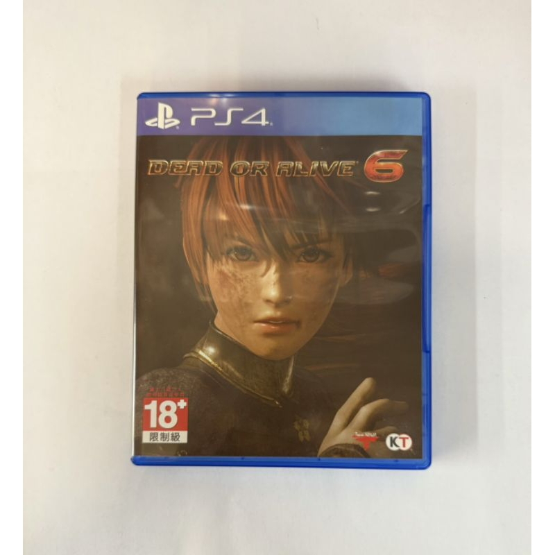 (二手 中古遊戲)PS4生死格鬥6 DEAD OR ALIVE  6 中文版