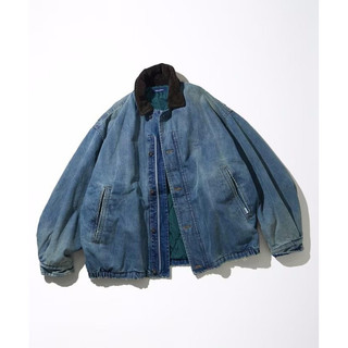 日本 NAUTICA Denim Blouson 重磅水洗丹寧 哈靈頓外套 夾克