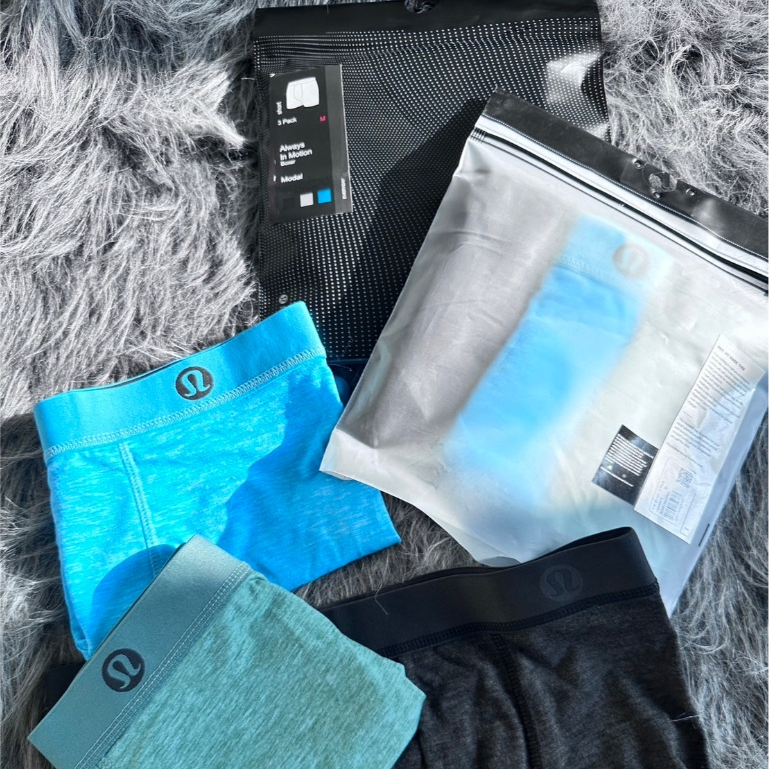 【other more 特選潮流】 實拍 加拿大運動品牌 LULULEMON  冰絲涼感內褲 (3入組)