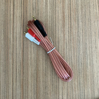 3.5轉雙蓮花1.5米3.5mm一分二RCA音頻線 音源線 電腦連接線 一對二 重低音