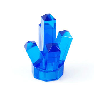 【樂高 LEGO】人偶 道具 水晶 藍 紅 橘 鍍銀
