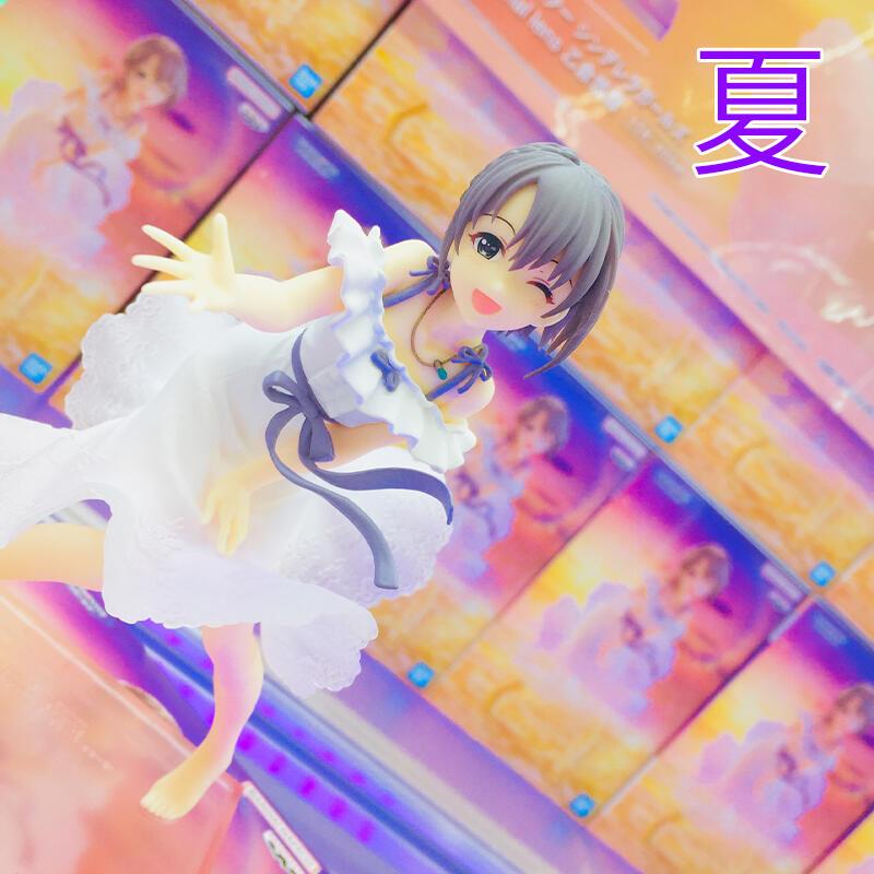 《夏本舖》日版 BANPRESTO Emotional lens 偶像大師 灰姑娘女孩 乙倉悠貴 洋裝 海灘 模特 景品