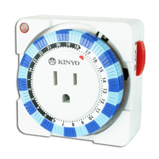 KINYO TM-2 24小時多時段定時器/計時器/省電定時器/機械程式設計計時器/操作簡易/適用2P/3P可搭配甲珍電毯