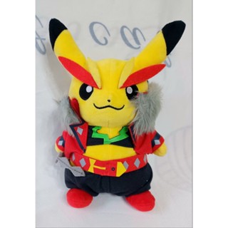 現貨 絕版 日本寶可夢中心 搖滾皮卡丘娃娃 華麗皮卡丘娃娃 華麗大賽皮卡丘娃娃 寶可夢娃娃 正版