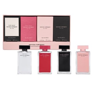 【超激敗】Narciso Rodriguez 7.5ML 小香 禮盒 純粹繆思 桃色優雅 For Her 淡香精 淡香水