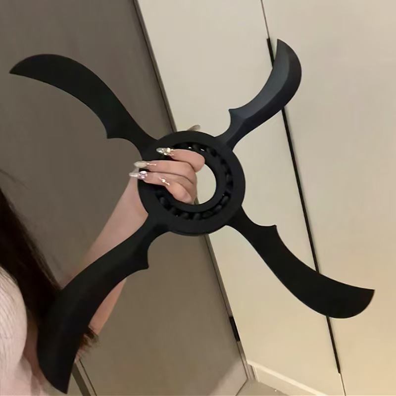 台灣發貨👑火影風魔手裏劍 火影同款玩具 可旋轉手裏劍 註塑打印螺旋手裏劍 動漫同款周邊 大風車玩具可旋轉 玩具 手裏劍