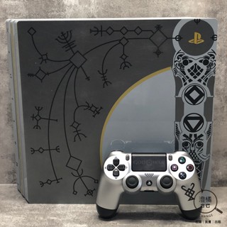 『澄橘』Sony PlayStation 4 PS4 Pro CUH-7117B 戰神特仕版《二手 無盒》A72477
