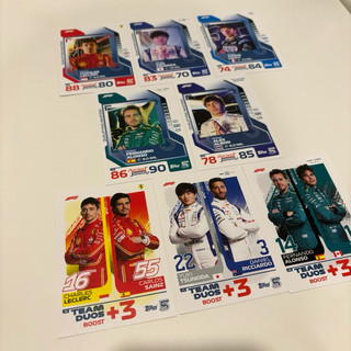 Topps F1 Turbo Attax 2024 - Team Duos、Qualifying Masters