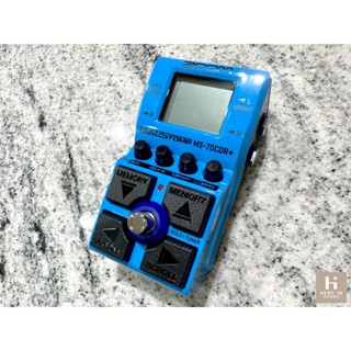 ▶合音樂器行◀ 全新 Zoom /MS-70CDR+ 電吉他 貝斯 綜合效果器