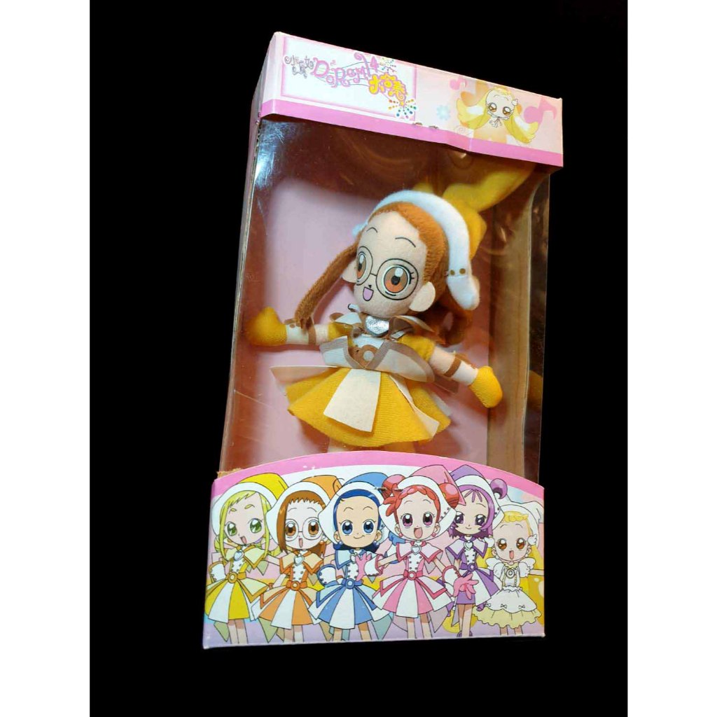 A-219 櫃 ： 2004 藤原羽月 羽月 小魔女DOREMI 大合奏 娃娃 布偶　富貴玩具店