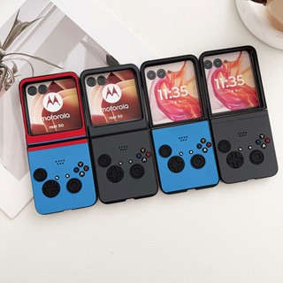 創意立體遊戲機殼 摩托羅拉 Moto razr 50 Ultra 防摔手機殼 小米 Mix Flip 保護殼 折疊手機殼