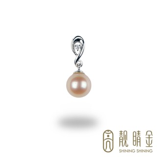 【靚睛金珠寶】珍珠墜子 天然珍珠 18K金