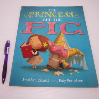 「二手書」The Princess and the Pig 英文繪本 macmillan Jon Emmett