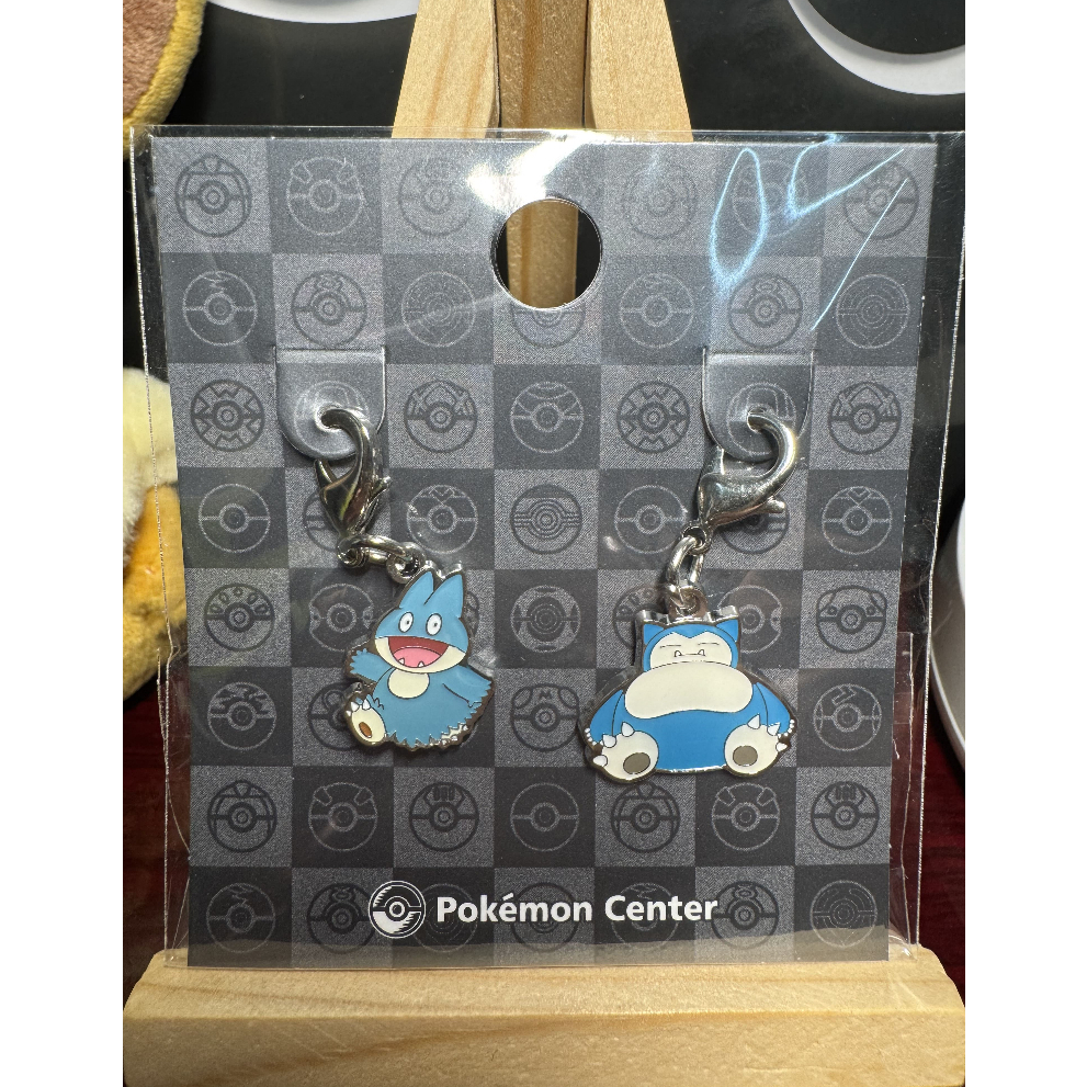 【FoodCat】Pokemon Center /全國圖鑑吊飾組/金屬吊飾/寶可夢/小卡比獸、卡比獸