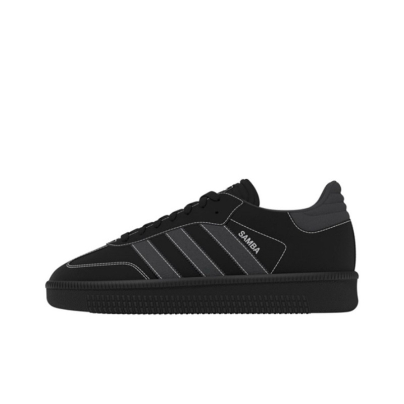 ADIDAS 愛迪達 SAMBA XLG 休閒鞋 男鞋 女鞋 德訓鞋 黑色-IH2219
