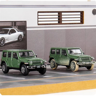 《64SHOP》Jeep｜Wrangler Sahara 2019｜吉普牧馬人 撒哈拉｜ 1/64合金模型車