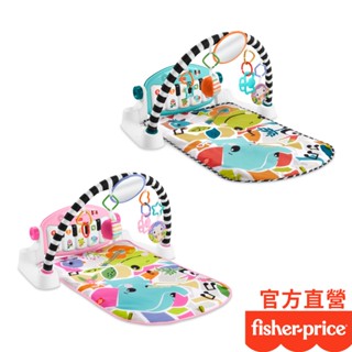 Fisher-Price 費雪 可愛動物鋼琴健身器/健力架/健身架/遊戲地墊(2色任選)
