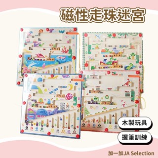 【現貨即發 開發票】木製磁性走珠迷宮 兒童場景分類迷宮 鍛煉手眼協調能力 顏色認知分類 手部精細動作訓練玩具