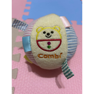 combi寶寶手抓鈴鐺布球