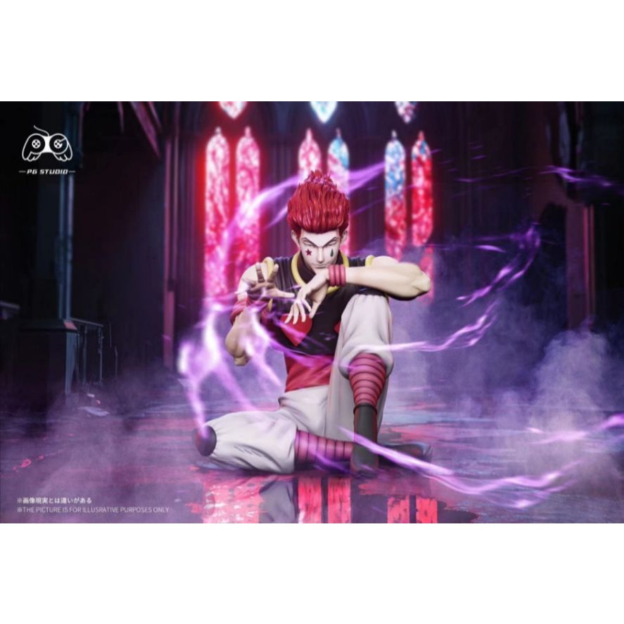 預購 PG studio 坐姿西索 雙版本 Hisoka Morow HUNTER X HUNTER 獵人 雕像 GK