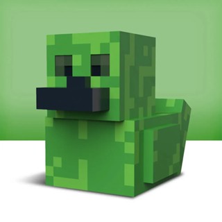 TUBBZ 黃色小鴨 4吋潮流浴缸小鴨/MINECRAFT-苦力怕