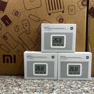 🔥臺灣小米公司貨🔥 Xiaomi 藍牙溫濕度計 3 溫度計 溼度計 濕度測量 溫溼度計 溫溼度 時鐘 日期