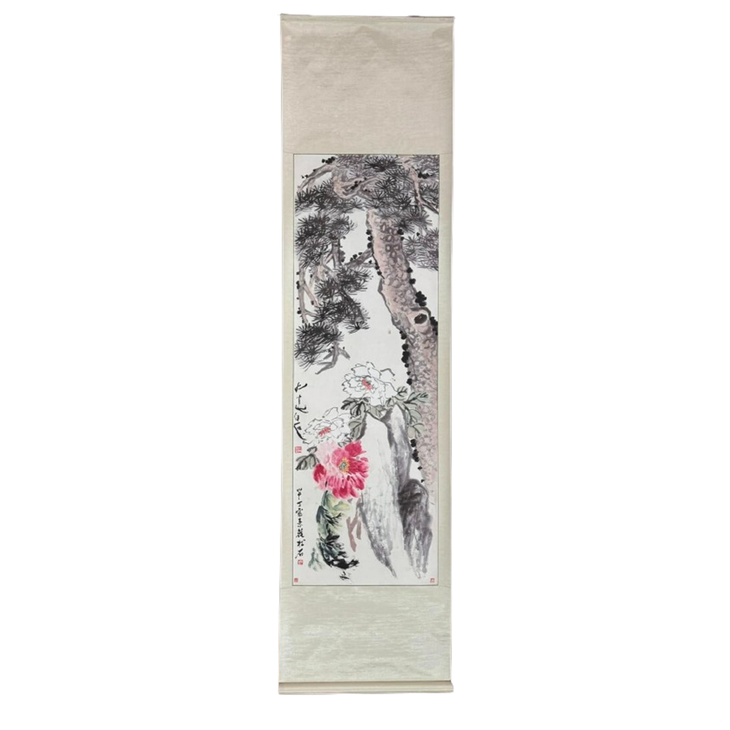 雙鶴旭日圖 神鶴刺繡織錦大M常規直筒牛仔褲#2008 – EVISU
