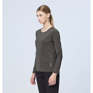 女Super hot石墨烯圓領保暖衣 W2687 石墨烯內衣/保暖內衣/發熱衣/發熱內衣/保暖衣 荒野 WILDLAND